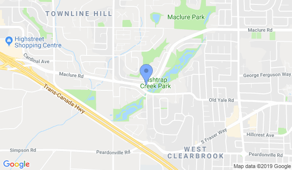 Abbotsford Judo Club location Map