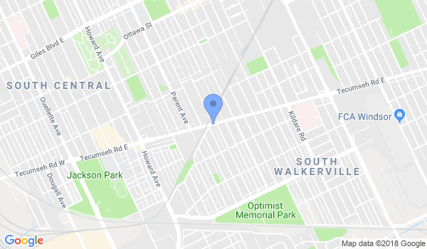 Aikido Canada location Map