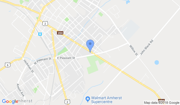 Amherst Kodokan Judo Academy location Map