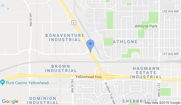 Arashi Do Martial Arts Edmonton North location Map