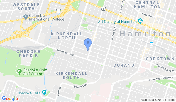 Baughan’s Original Martial Arts Academy location Map