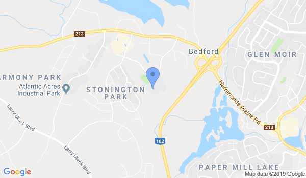 Bedford West Shotokan Karate location Map