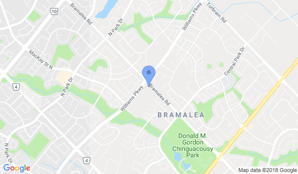 Brampton Aikikai location Map