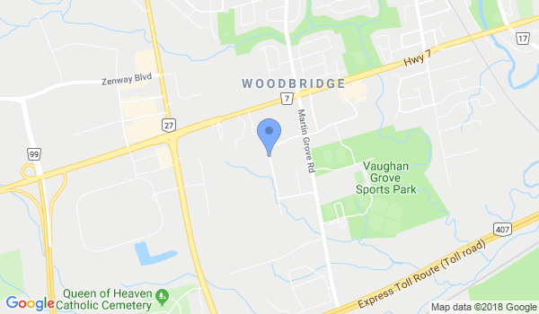 Gracie Woodbridge / Bravado MMA Academy location Map