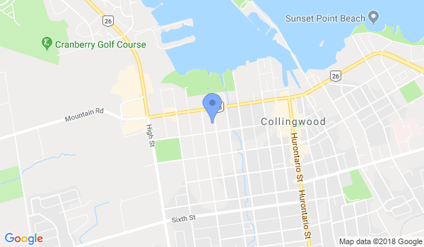 Barton's Martial Arts location Map