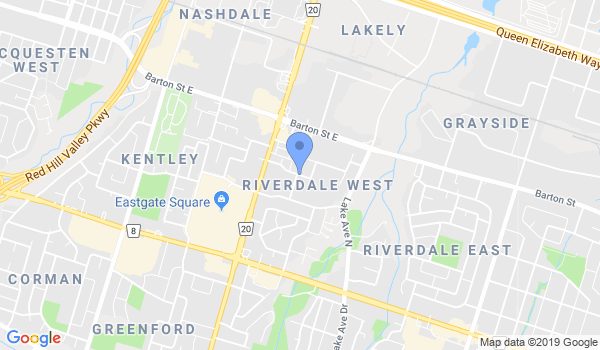 Dynamic Karate location Map