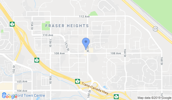 Fraser Heights Black Belt Academy location Map