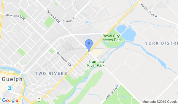 Grand River Aikido location Map
