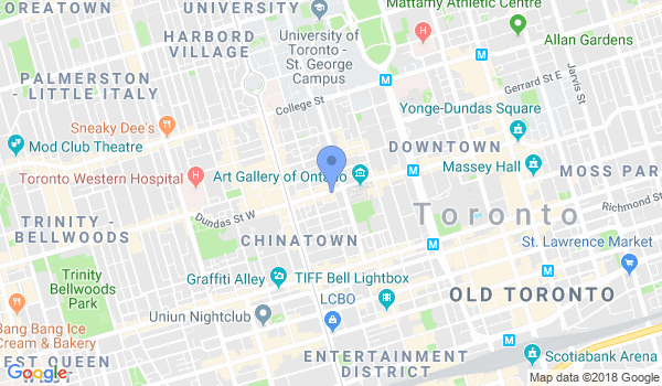 InnerCity MMA location Map