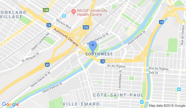 Judo Monde location Map