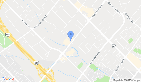 Karate Club Eagle location Map