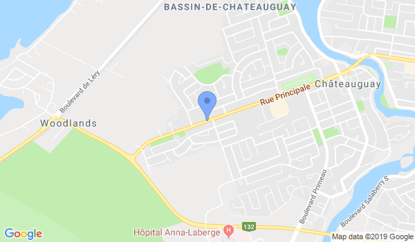 Karate Sunfuki Chateauguay location Map