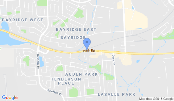 Kingston Mixed Martial Arts Gear & Apparel location Map