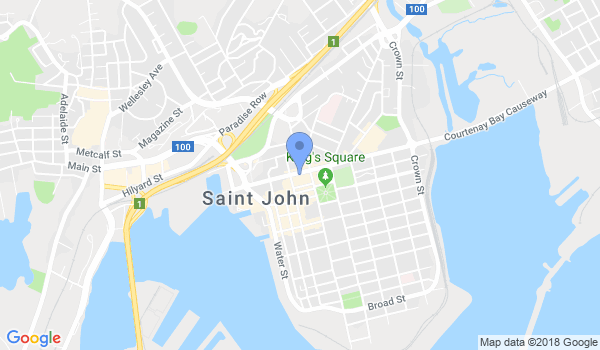 Krav Maga Saint John location Map