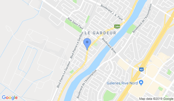 Kyokushin Karate Repentigny Racine Dojo location Map