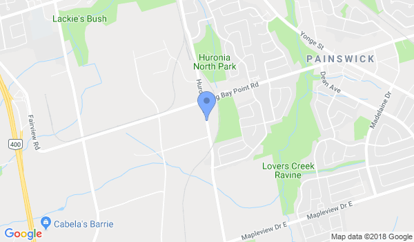 Lewis' Karate School location Map