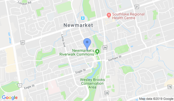 Meibukan Newmarket (GoJu) Karate location Map