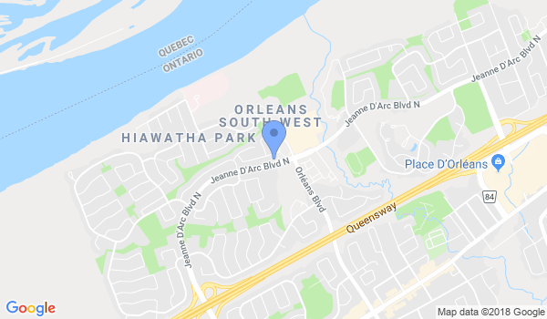 Ottawa Pekiti Tirsia Kali location Map