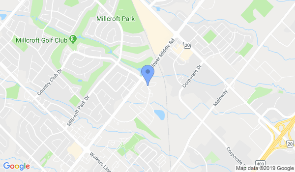 Pro Martial Arts - Burlington location Map