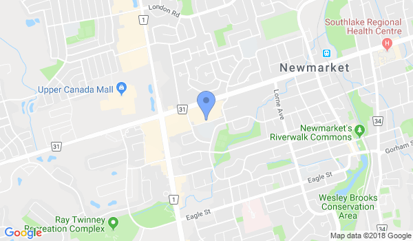 Robinson's Karate Schools location Map