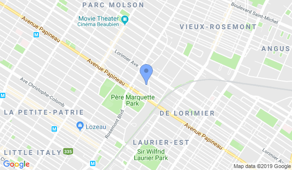 Centre de recherche gongfu de Montreal location Map
