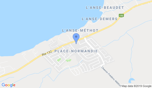 Académie d'Arts Martiaux Lévis, St-Nicolas location Map