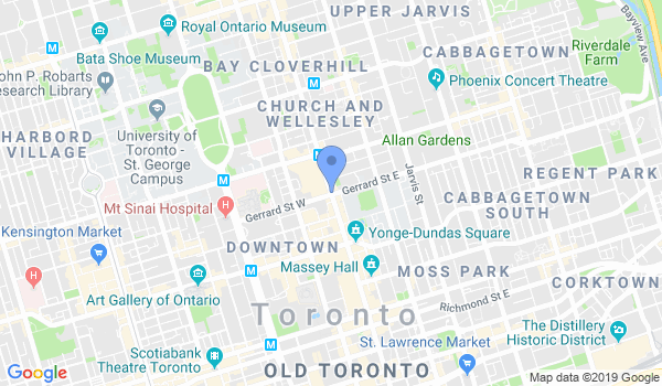 Aikido Yoshinkai Canada location Map