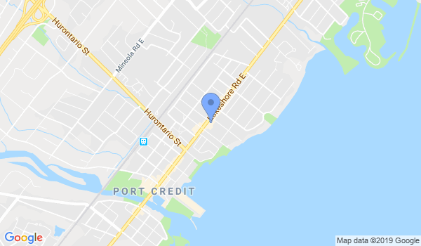 Akai Take Budo - CMAC Port Credit. location Map
