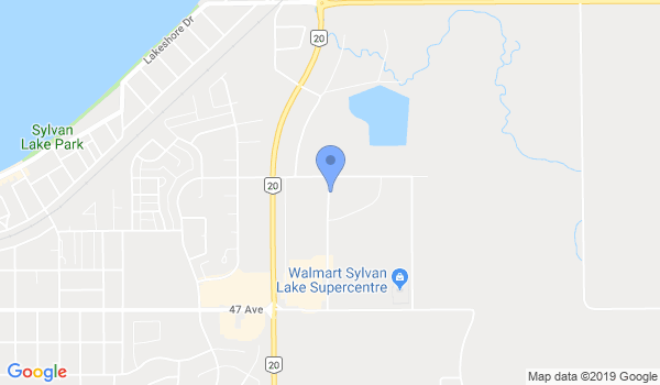 Arashi-Do Karate Sylvan Lake location Map