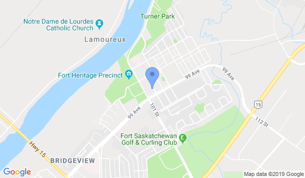 Hybrid Martial Arts Fort Saskatchewan location Map
