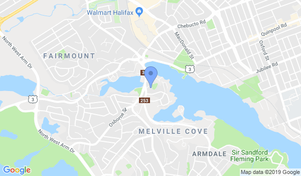 Atlantic Karate Club location Map