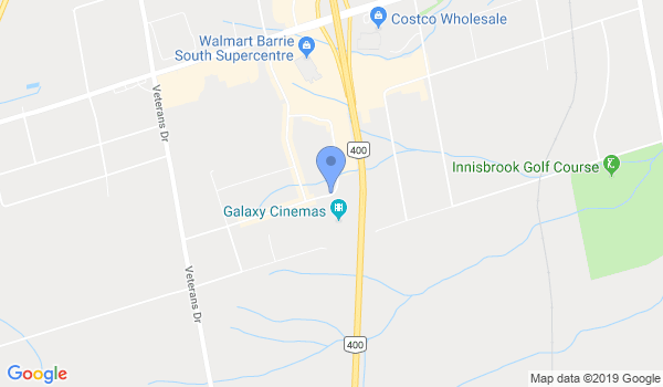 Barrie BJJ (Brazilian Jiu-Jitsu) location Map