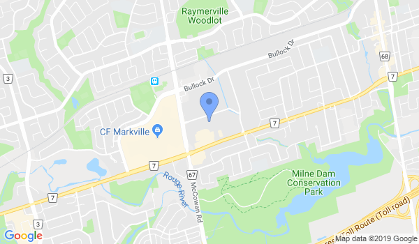 Ron Beer  Family Self Defense Centre location Map
