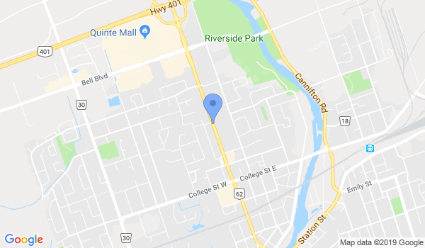 Belleville Karate & Jiu-Jitsu location Map
