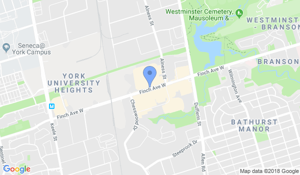 Budokai Judo Club  in Toronto location Map