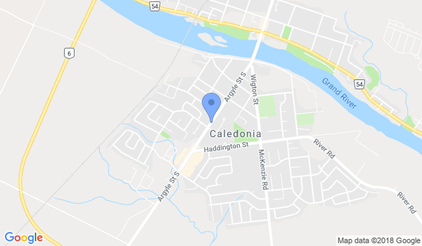 Caledonia Martial Arts Academy location Map