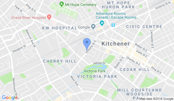 Classical Martial Arts Center location Map