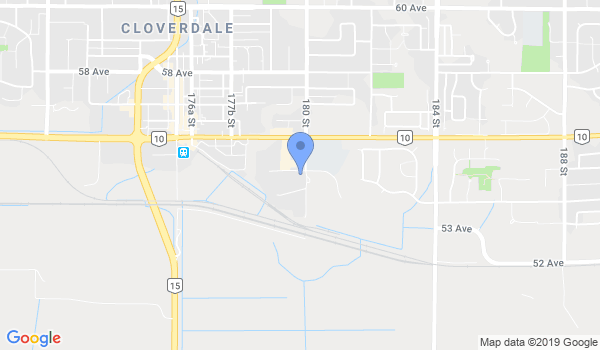 Cloverdale Blackbelt Academy location Map