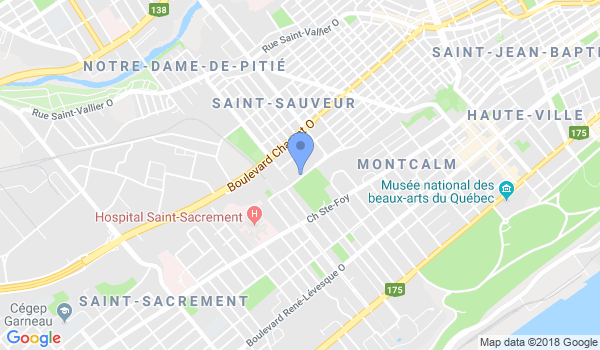 Club De Judo De La Vieille Capitale location Map