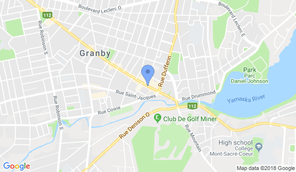 Club de Judo Les Loisirs de Granby location Map