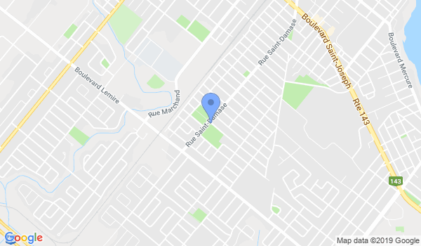 Club de karaté Shotokan Drummondville location Map
