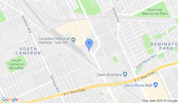Copeland's Martial Arts location Map