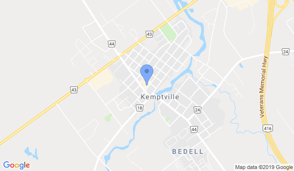 DOUVRIS Martial Arts‎, Karate, Kickboxing - Kemptville location Map