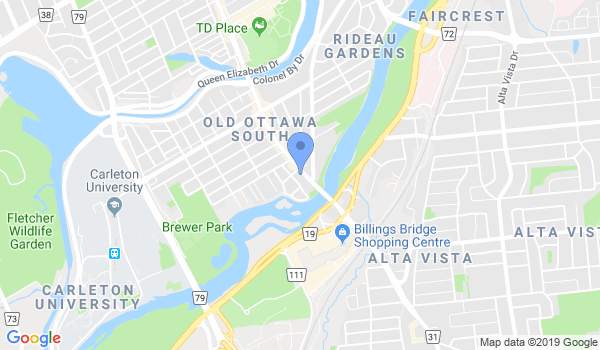 DOUVRIS Martial Arts, Karate, Kickboxing - Bank Street Headquarters location Map