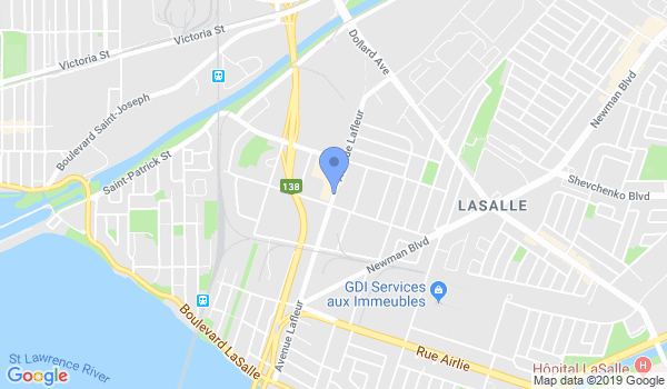 Ecole De Karaté Shotokan location Map