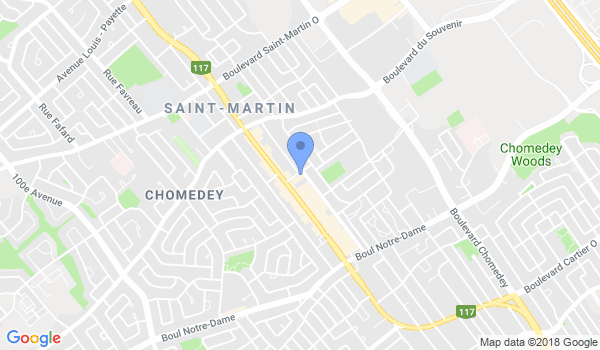 Ecole de Tae Kwon Do Intégrale J Taillon Enr location Map