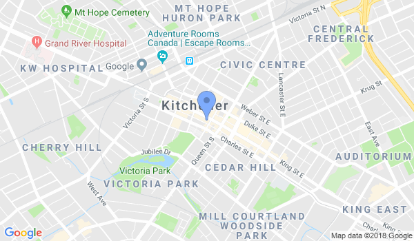 Golden Triangle Aikido location Map