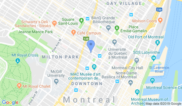 Gravité Jiu-Jitsu Brésilien & Yoga location Map