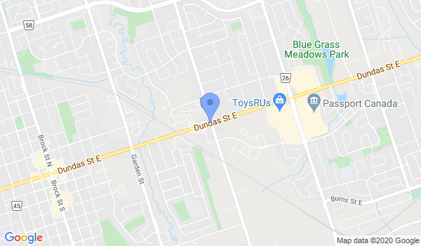 Greater Durham Jiu-Jitsu location Map