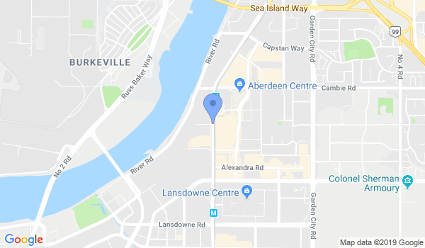 Gum Ying Hapkido Inc location Map